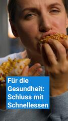 Schluss mit schnellem Essen: Darum schadet es deinem Körper