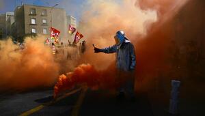 Protesttag gegen die französische Regierung