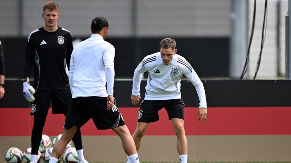 Abschlusstraining Fussball Nationalmannschaft Männer