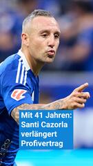 Mit 41 Jahren: Fussballer Santi Cazorla verlängert Profivertrag