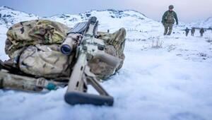 Dänische Soldaten bei einem Training auf Grönland.