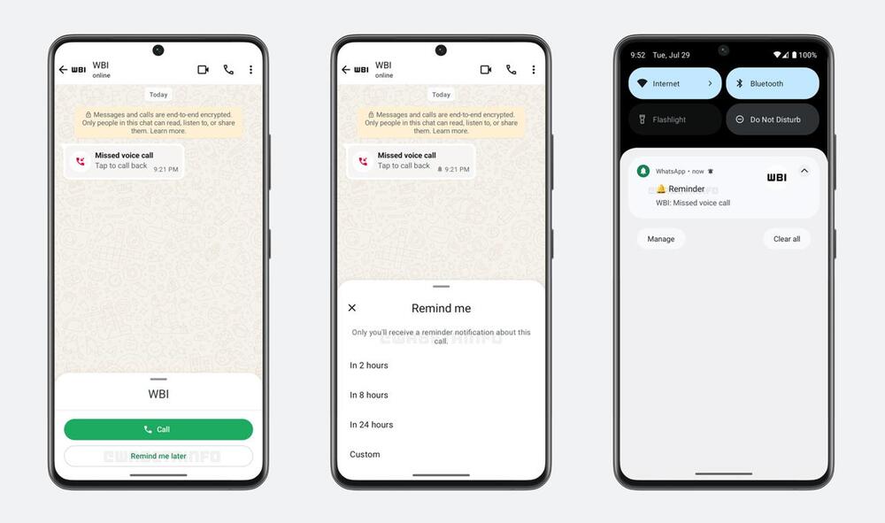 Neue Erinnerungsfunktion auf WhatsApp