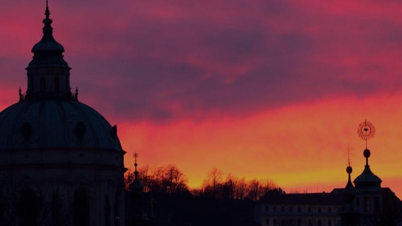 Sonnenuntergang in Prag