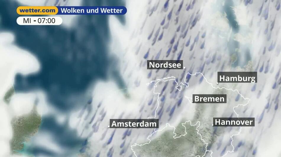 "Nordsee: Dein Wetter für Deine Region!"