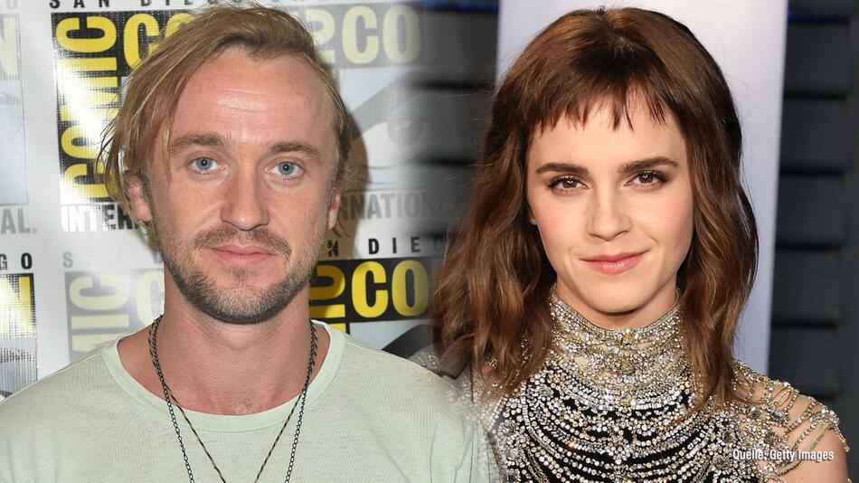 Tom Felton und Emma Watson