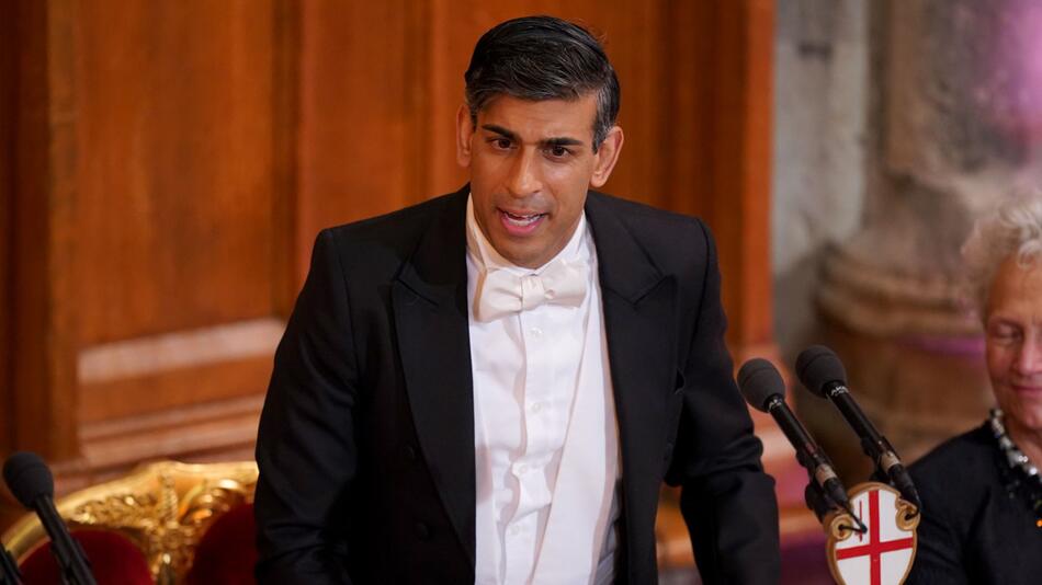 Britischer Premierminister Rishi Sunak