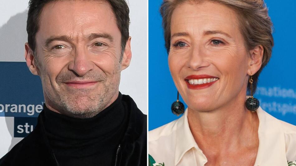 Hugh Jackman und Oscarpreisträgerin Emma Thompson werden für eine Adaption des deutschen Krimis ...