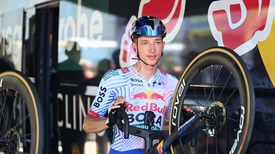 Florian Lipowitz bei der Tour de France 2025.