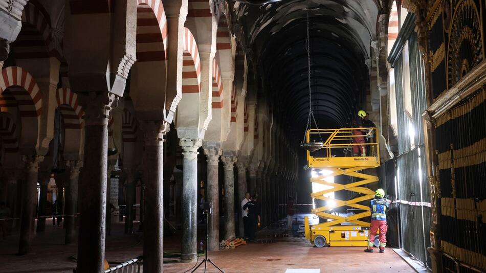 Brand in berühmter Moschee-Kathedrale von Cordoba
