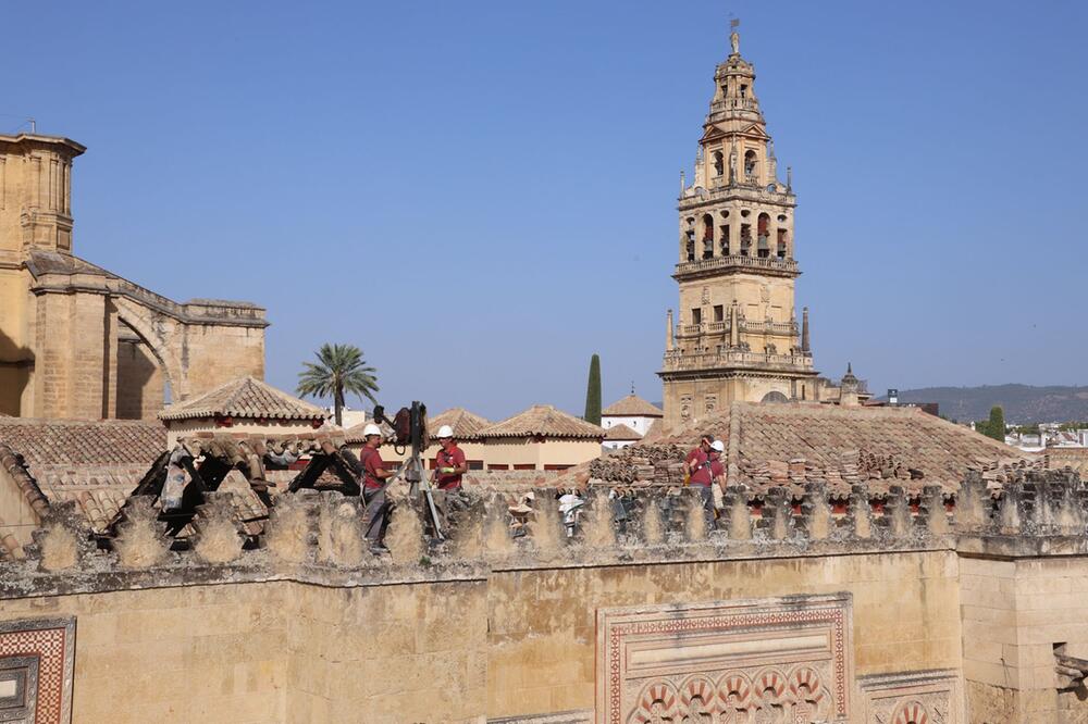 Brand in berühmter Moschee-Kathedrale von Cordoba