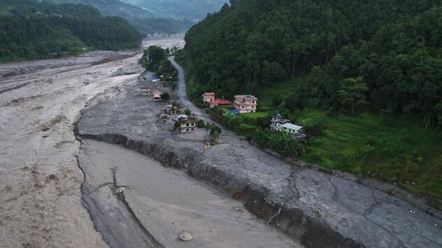 Sturzflut im Himalaya - Nepal