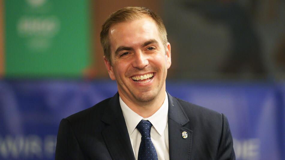Philipp Lahm 2024 bei einem öffentlichen Auftritt.