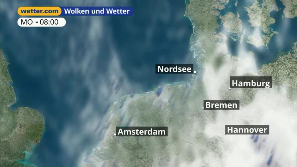 "Nordsee: Dein Wetter für Deine Region!"