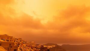 Sandsturm über der Ägäis