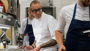 Daniel Schimkowitsch im Restaurant "L.A. Jordan" im Einsatz.