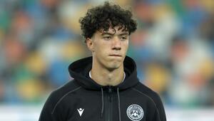 Udinese-Verteidiger Matteo Palma bei einem Pokalspiel in der Hinrunde der Saison 2025/26. 