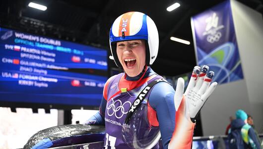 US-Rodlerin Sophia Kirkby