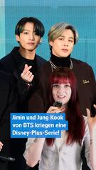 Jimin und Jung Kook von BTS kriegen eine Disney-Plus-Serie