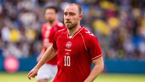 Christian Eriksen beim Länderspiel gegen die Ukraine am 7. Juni 2026.