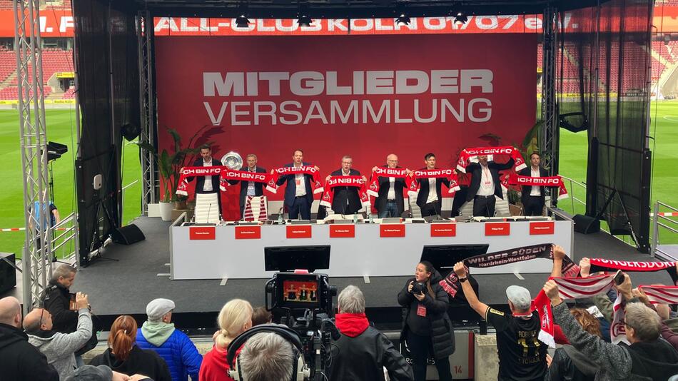 Mitgliederversammlung 1. FC Köln