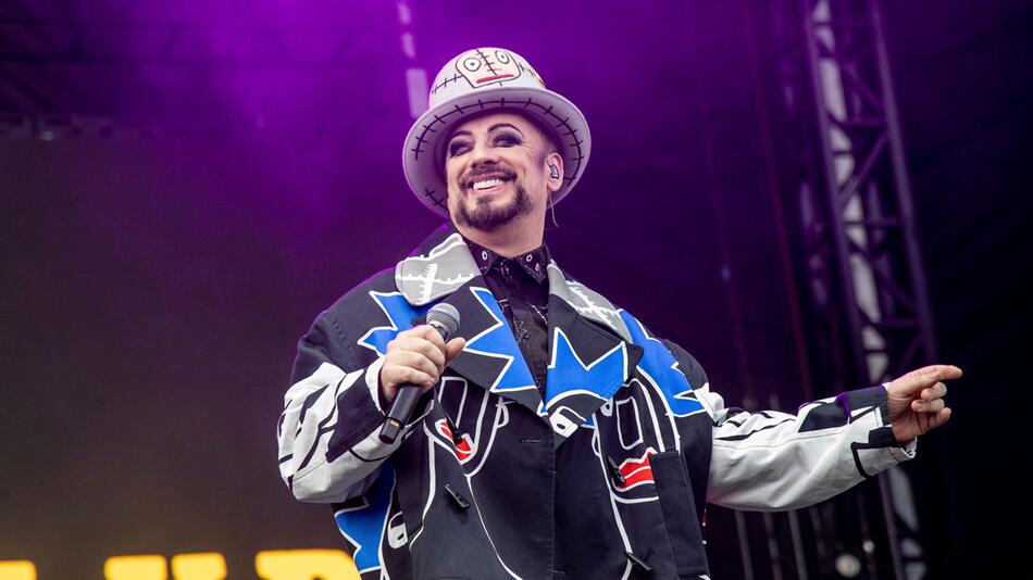 Popstar Boy George