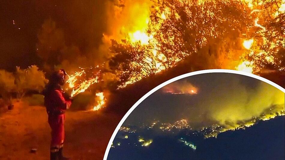 Waldbrand in Spanien ausser Kontrolle: Feuer bei Ávila fordert Toten