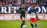Luka Vuskovic erzielt per Freistoss das 2:1 für den HSV.