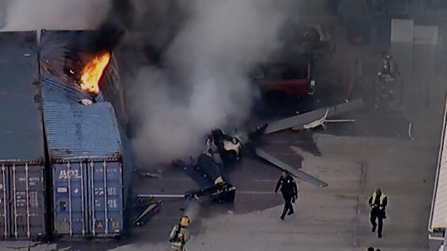 Hubschrauberabsturz in Los Angeles