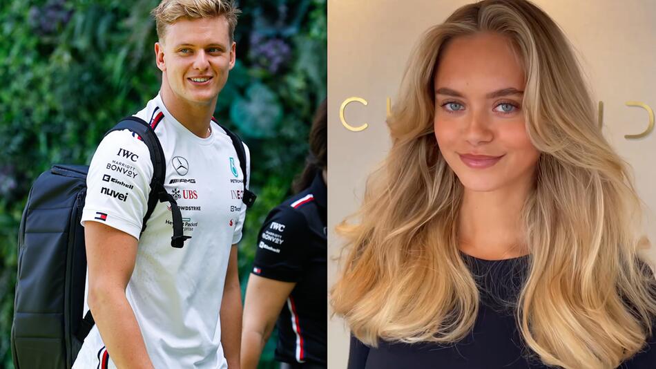 Kussfoto: Mick Schumacher und das dänische Model Laila Hasanovic zeigen ihre Liebe