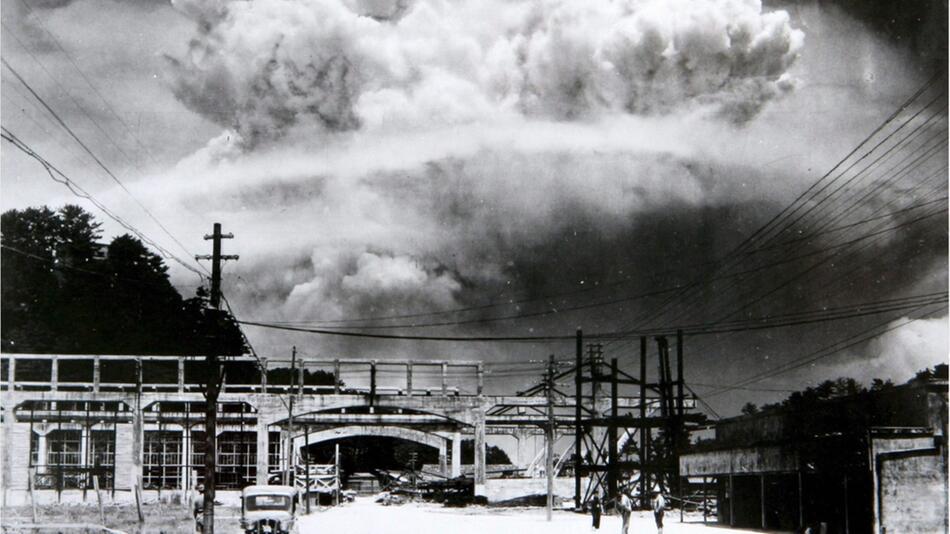 Die Atombombe "Fat Man" explodierte am 9. August 1945 im japanischen Nagasaki.