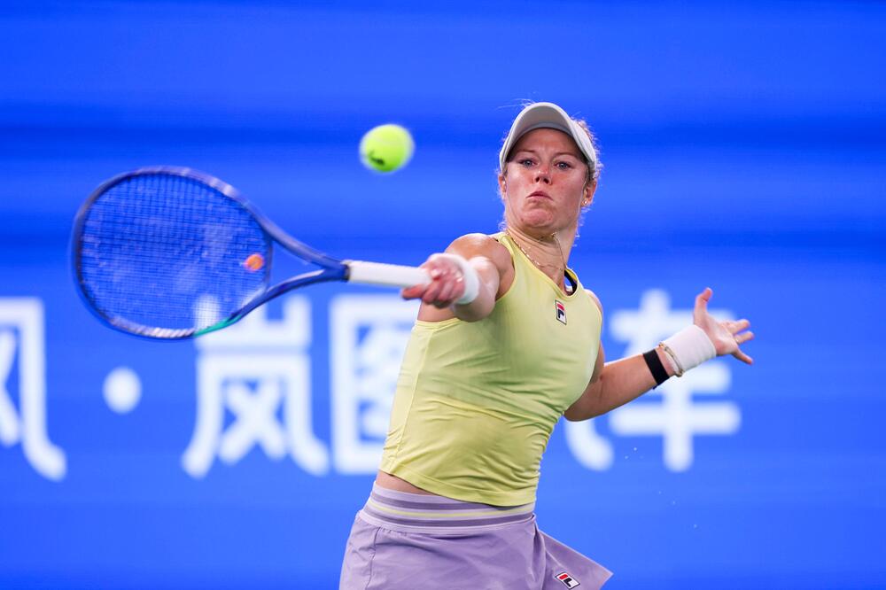 Laura Siegemund steht in Wuhan in der nächsten Runde.