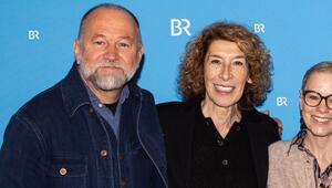 Drehbuchautor Uli Brée und Schauspielerin Adele Neuhauser beim BR Filmbrunch im Literaturhaus in ...