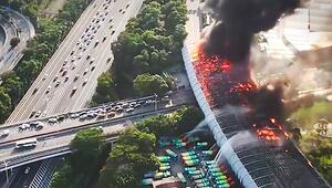 Autobahn in Flammen: Bus rammt Tankwagen und löst Grossbrand in Shenzhen aus
