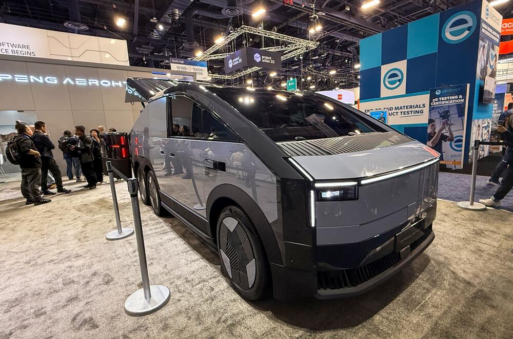 Xpeng Aeroht auf der CES 2025 in Las Vegas