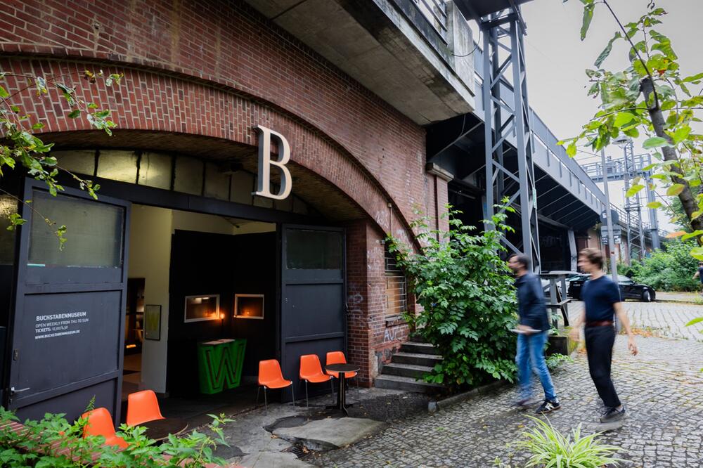 Buchstabenmuseum vor der Schliessung