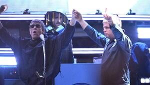 Liam und Noel Gallagher Ende Oktober bei einem Auftritt in Melbourne.