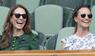 Prinzessin Kate und ihre Schwester Pippa - hier beim Tennisturnier in Wimbledon - halten fest ...
