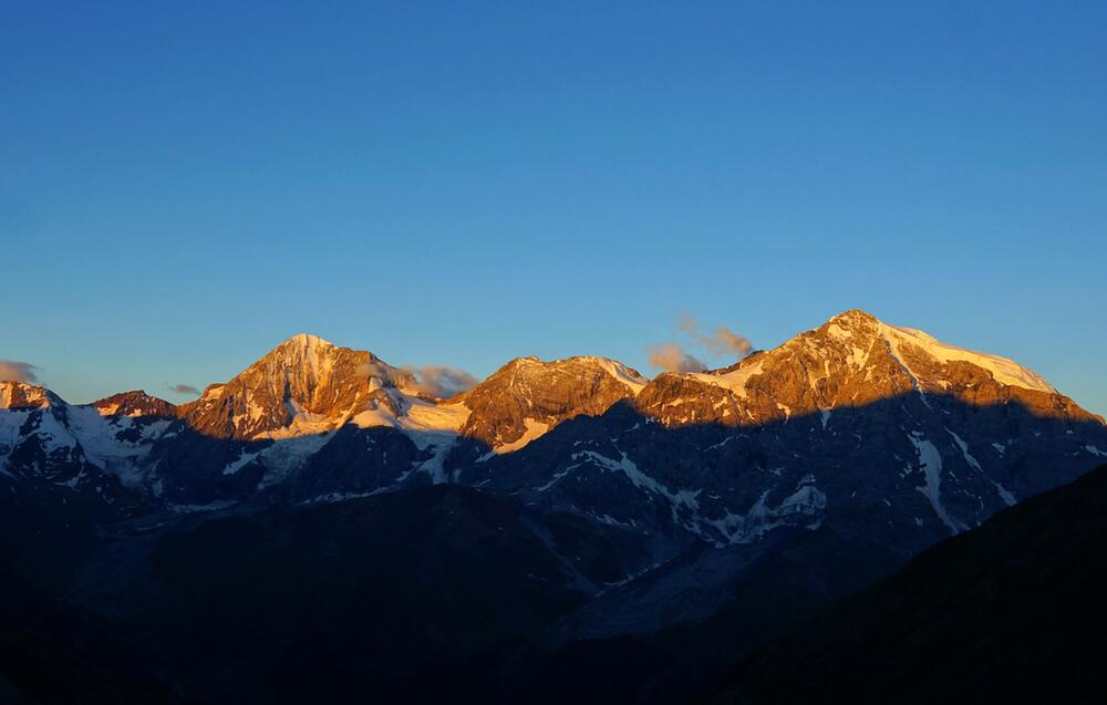 Höhen-Wanderweg rund um den Ortler in Südtirol