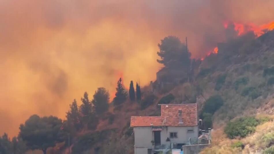 Waldbrand bei Marseille vorerst unter Kontrolle