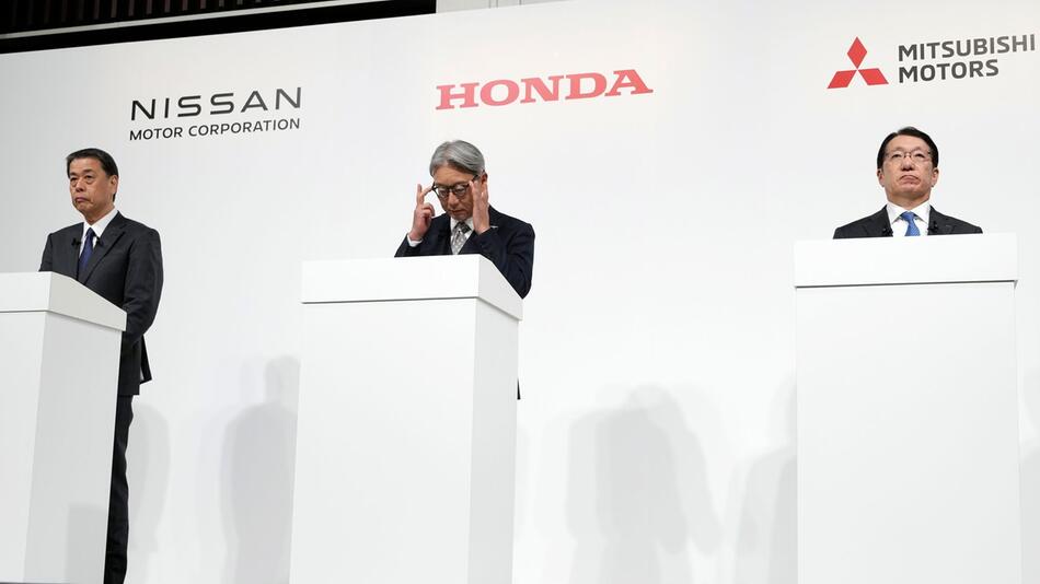 Gemeinsame Pressekonferenz von Honda und Nissan