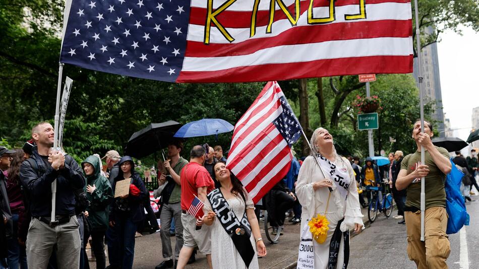 "No Kings"-Proteste in New York