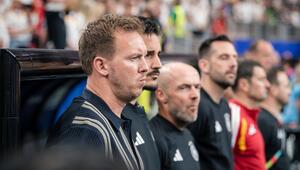 So verfolgte Julian Nagelsmann die erste Halbzeit der deutschen Elf gegen Curacao.