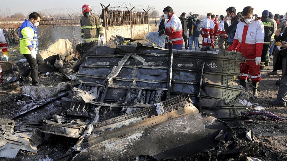 Nach dem Flugzeugabsturz im Iran