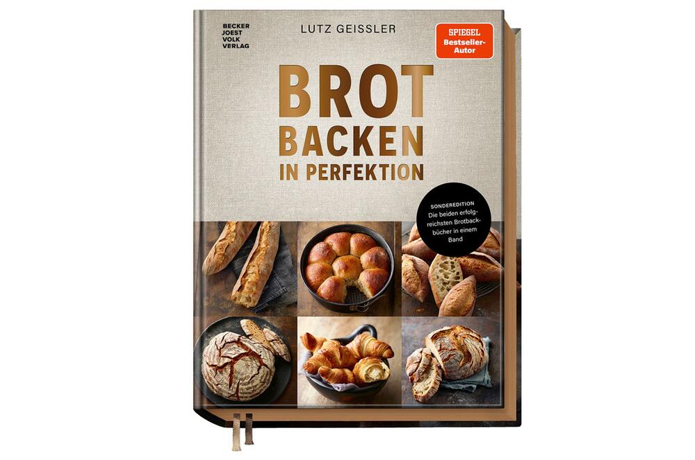 Buchcover "Brot backen in Perfektion" von Lutz Geissler