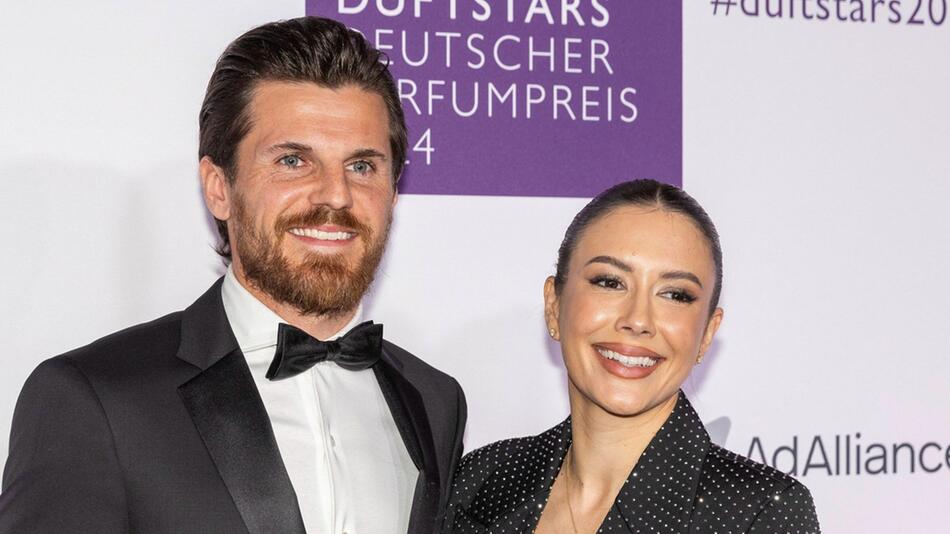 Jonas und Laura Hofmann sind ein Power-Paar der Sportszene: Er spielt bei Bayer 04 Leverkusen ...