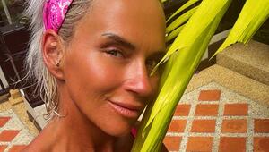 Annika Kärsten-Hoenig zeigt sich im pinken Zweiteiler
