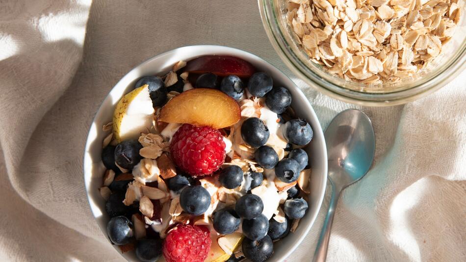 Müsli mit Beeren