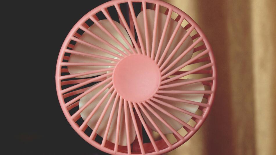 Ventilator bei Hitze
