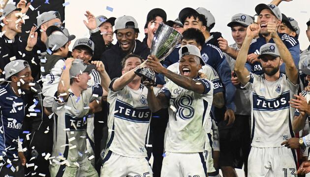 Das Team der Vancouver Whitecaps