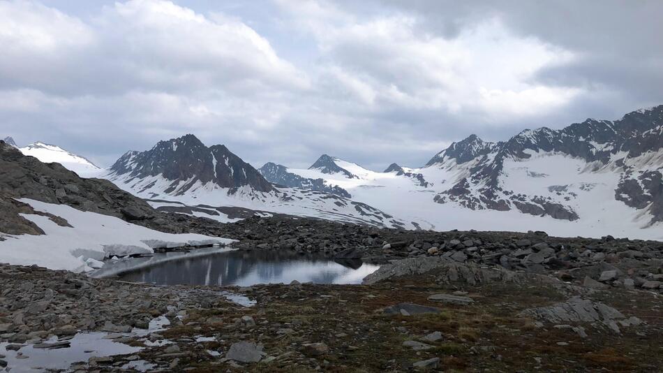 Gletscher in den Alpen